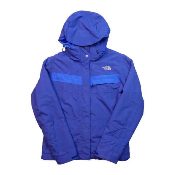 Parka femme manches longues bleu The North Face Col Montant QWE2099