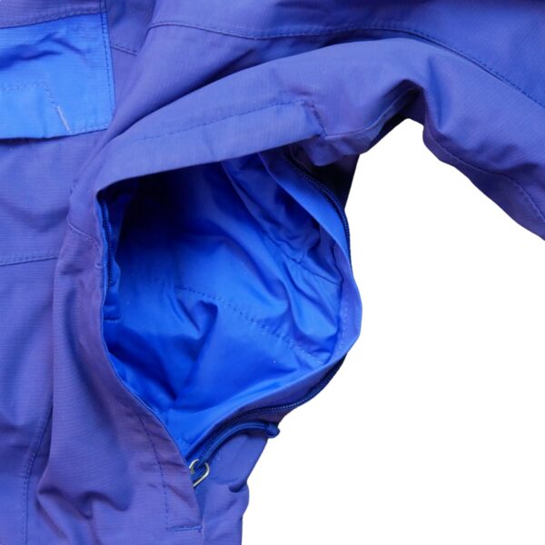 Parka femme manches longues bleu The North Face Col Montant QWE2099