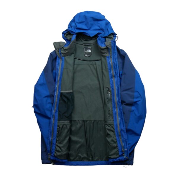 Parka homme manches longues bleu The North Face Col Montant QWE2075