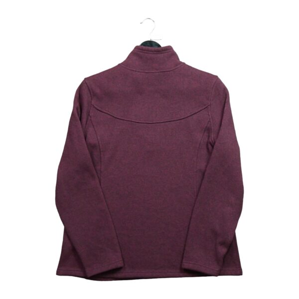 Pull polaires femme manches longues aubergine The North Face Col Montant QWE3085