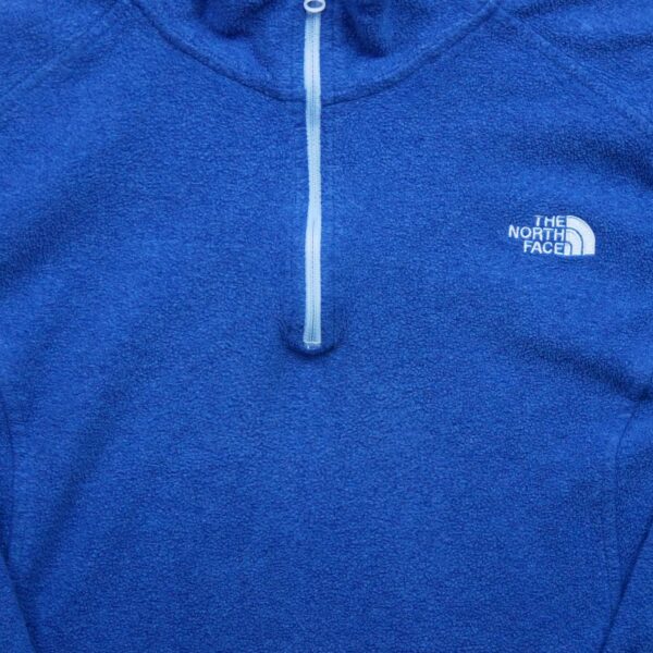 Pull polaires femme manches longues bleu The North Face Col Montant QWE3776