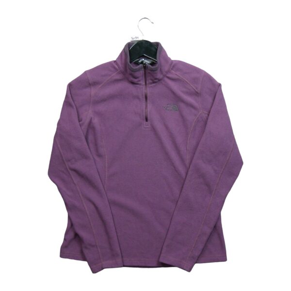 Pull polaires femme manches longues violet The North Face Col Montant QWE3091