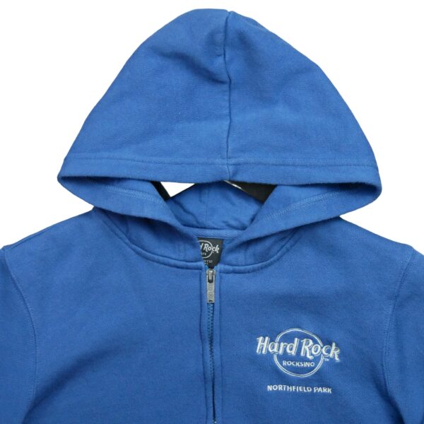 Sweat a capuche enfant manches longues bleu Hard Rock Cafe Col Rond QWE3328