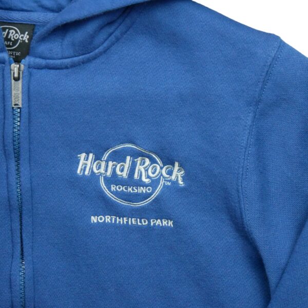 Sweat a capuche enfant manches longues bleu Hard Rock Cafe Col Rond QWE3328