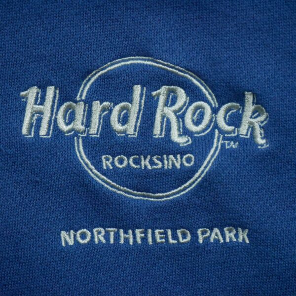 Sweat a capuche enfant manches longues bleu Hard Rock Cafe Col Rond QWE3328