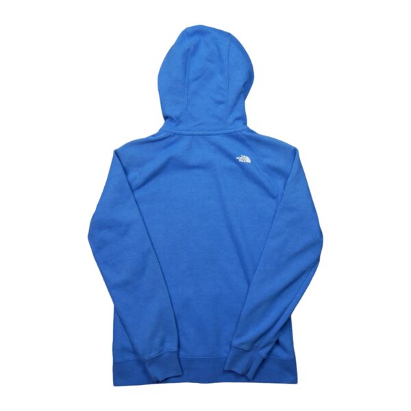 Sweat a capuche femme manches longues bleu clair The North Face Motif imprime Col Rond QWE3298