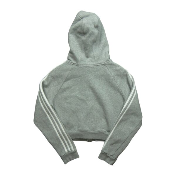 Sweat a capuche femme manches longues gris Adidas Col Montant QWE3586