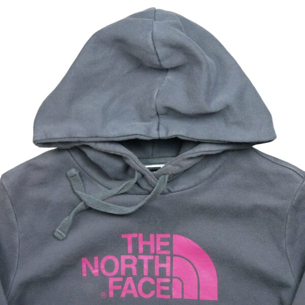 Sweat a capuche femme manches longues gris The North Face Col Rond QWE0389