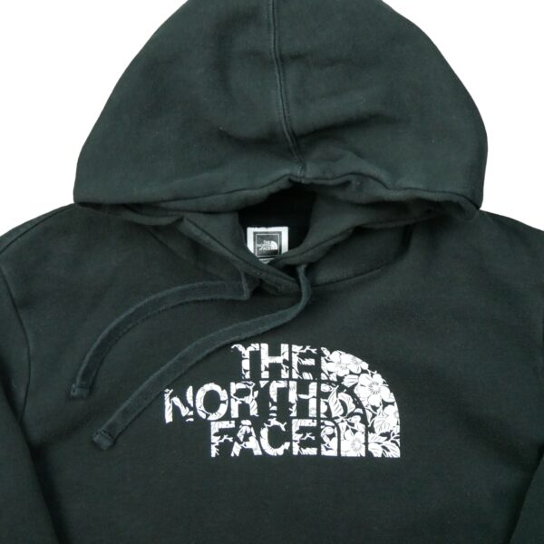 Sweat a capuche femme manches longues noir The North Face Motif imprime Col Rond QWE3007