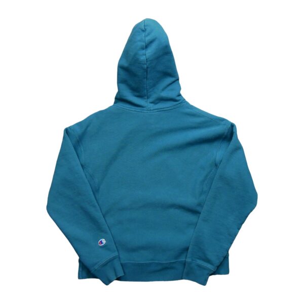 Sweat a capuche femme manches longues turquoise Champion Col Rond QWE0331