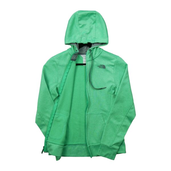 Sweat a capuche femme manches longues vert The North Face Motif chine Col Montant QWE3026