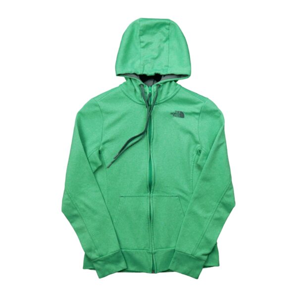 Sweat a capuche femme manches longues vert The North Face Motif chine Col Montant QWE3026