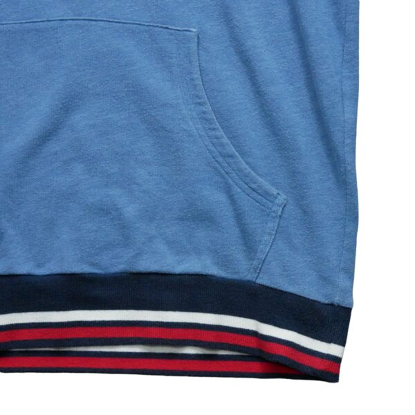 Sweat a capuche homme manches longues bleu clair Tommy Hilfiger Col Rond QWE0411