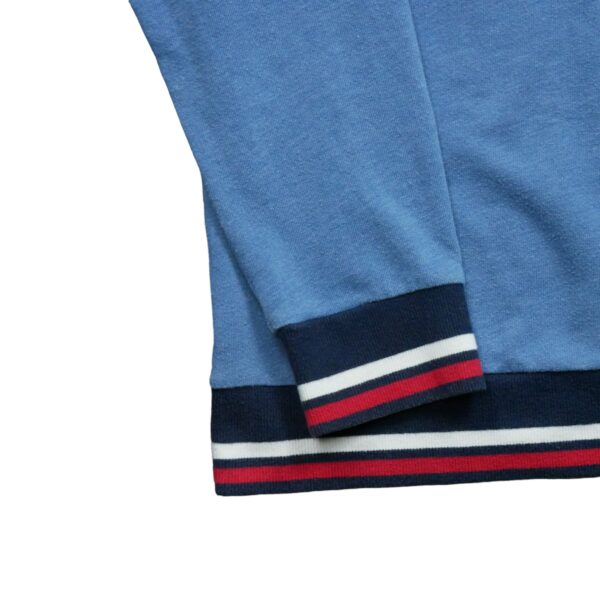 Sweat a capuche homme manches longues bleu clair Tommy Hilfiger Col Rond QWE0411