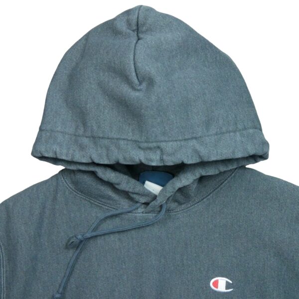 Sweat a capuche homme manches longues gris Champion Col Rond