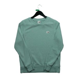 Sweat femme manches longues vert The North Face Col Rond QWE0572