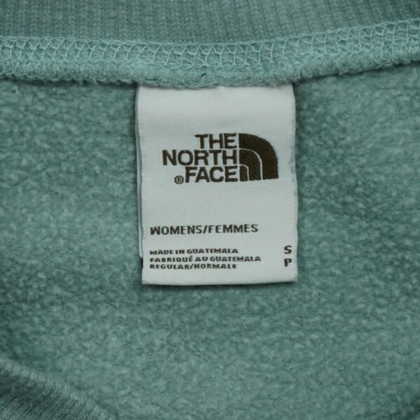 Sweat femme manches longues vert The North Face Col Rond QWE0572