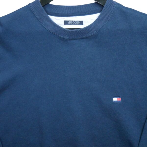 Sweat homme manches longues marine Tommy Hilfiger Col Rond QWE0375