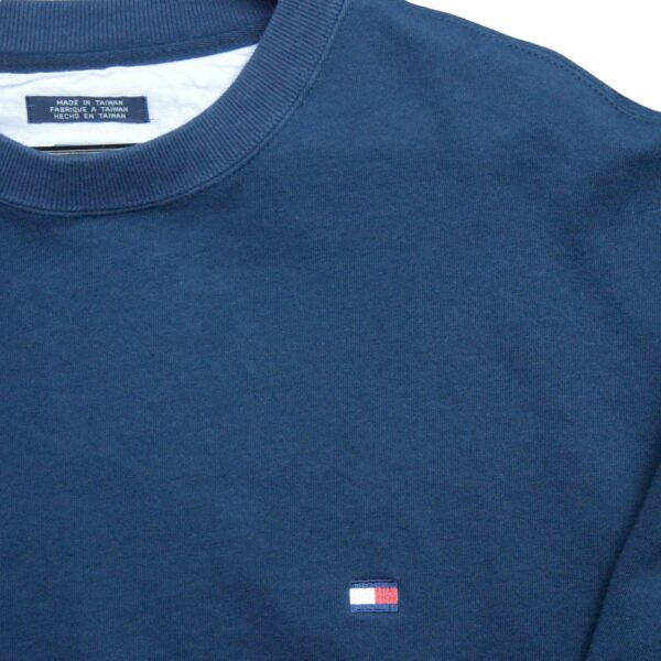 Sweat homme manches longues marine Tommy Hilfiger Col Rond QWE0375