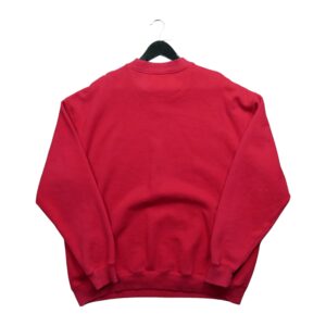 Sweat homme manches longues rouge Fila Col Rond QWE3180