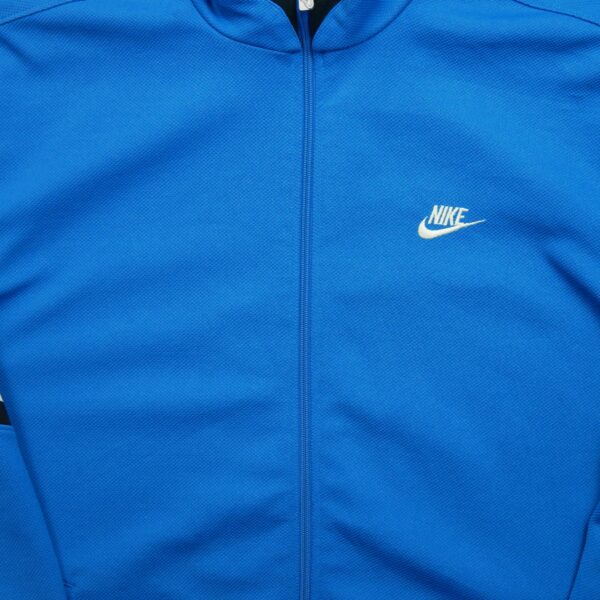 Veste de survetements homme manches longues bleu Nike Col Montant QWE1124