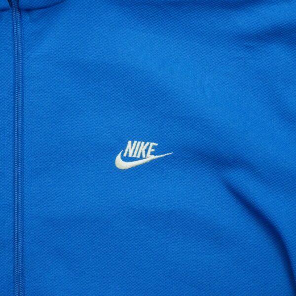 Veste de survetements homme manches longues bleu Nike Col Montant QWE1124