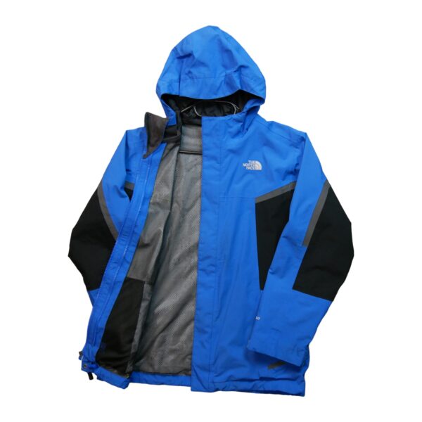 Veste legeres enfant manches longues bleu The North Face Col Montant QWE1548