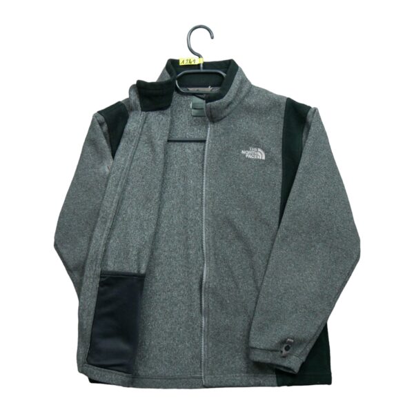 Veste polaires enfant manches longues gris The North Face Col Montant QWE1241