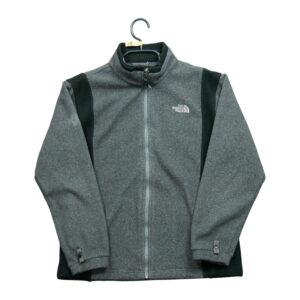 Veste polaires enfant manches longues gris The North Face Col Montant QWE1241