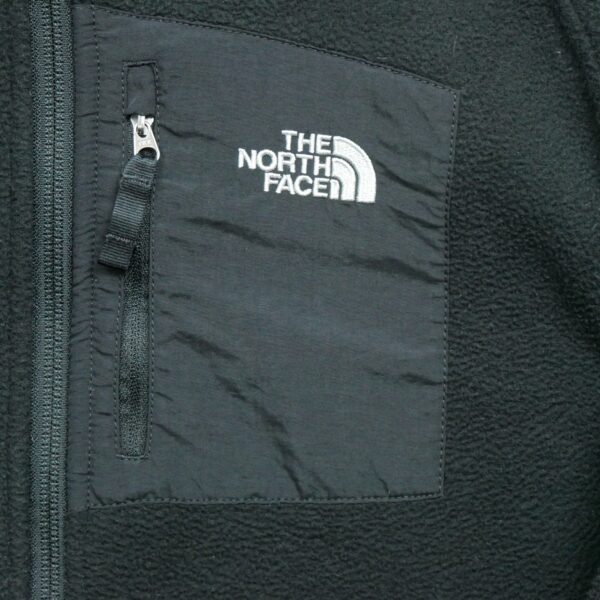 Veste polaires enfant manches longues noir The North Face Col Montant QWE0280