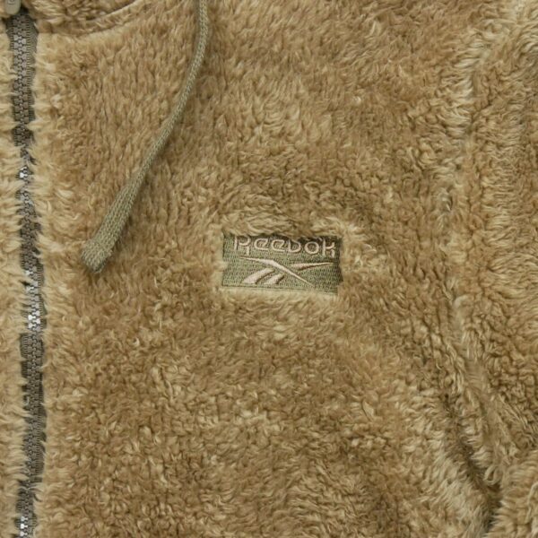 Veste polaires femme manches longues beige Reebok Col Montant QWE3671