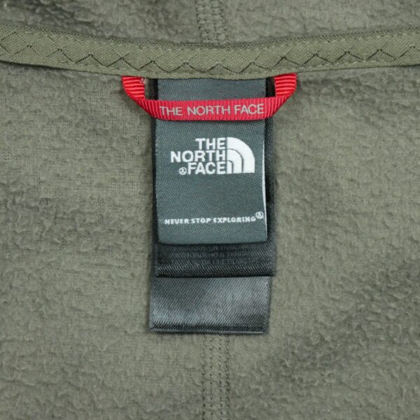 Veste polaires femme manches longues kaki The North Face Col Montant QWE3283