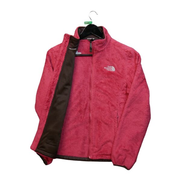 Veste polaires femme manches longues rose The North Face Col Montant QWE0194