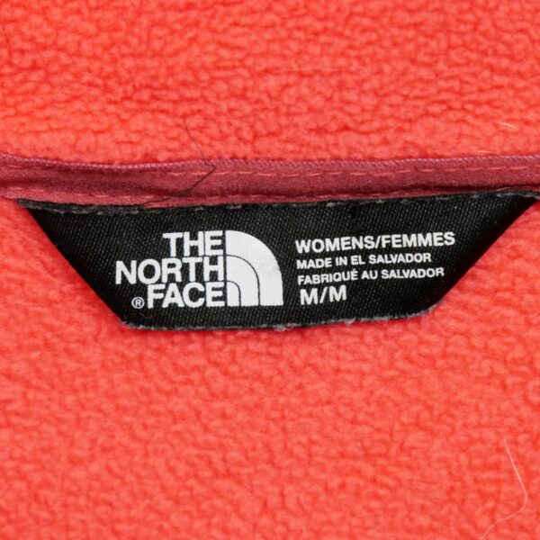 Veste polaires femme manches longues rouge The North Face Col Montant QWE1599