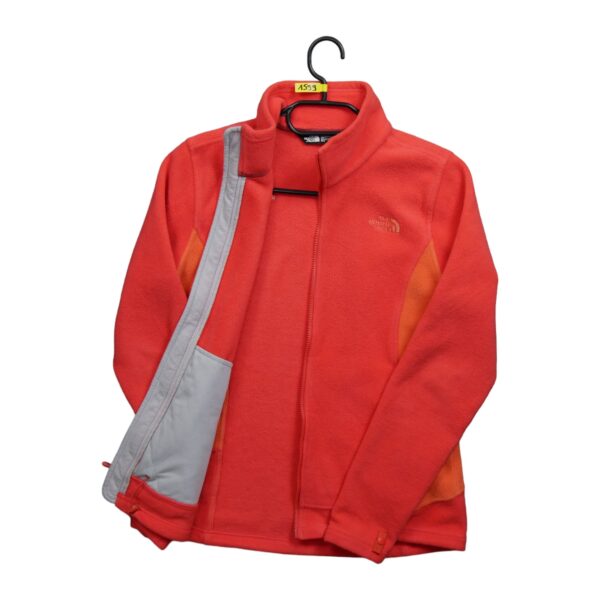 Veste polaires femme manches longues rouge The North Face Col Montant QWE1599