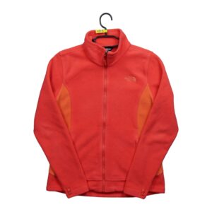 Veste polaires femme manches longues rouge The North Face Col Montant QWE1599