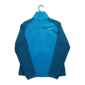 Veste polaires femme manches longues turquoise The North Face Col Montant QWE1222