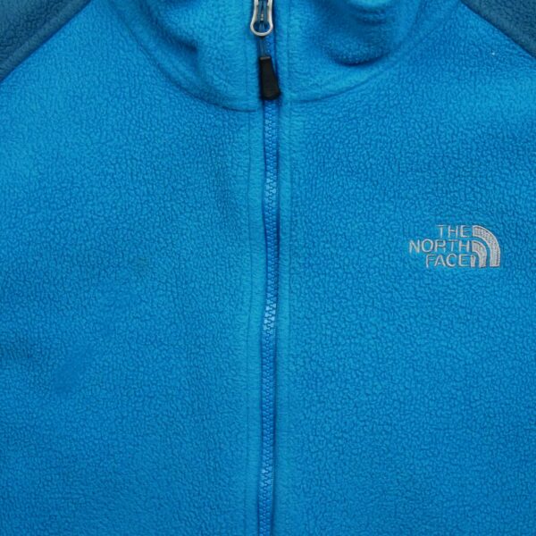 Veste polaires femme manches longues turquoise The North Face Col Montant QWE1222