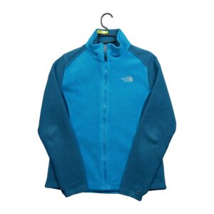 Veste polaires femme manches longues turquoise The North Face Col Montant QWE1222