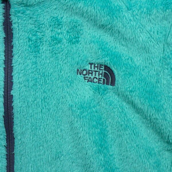 Veste polaires femme manches longues turquoise The North Face Col Montant QWE2181