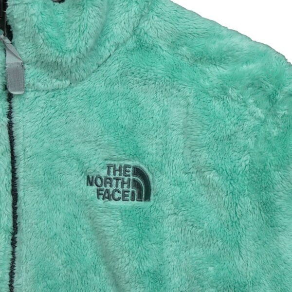 Veste polaires femme manches longues vert The North Face Col Montant QWE2176