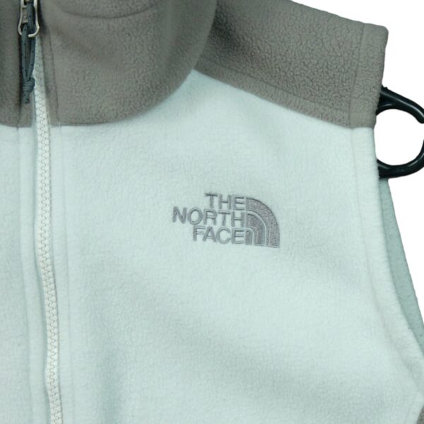 Veste polaires femme sans manches blanc The North Face Col Montant QWE1234