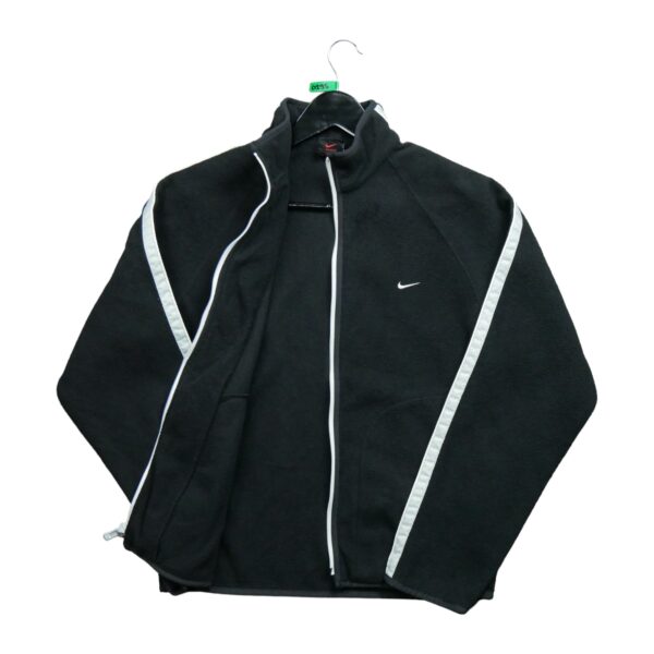 Veste polaires homme manches longues noir Nike Col Montant QWE0195