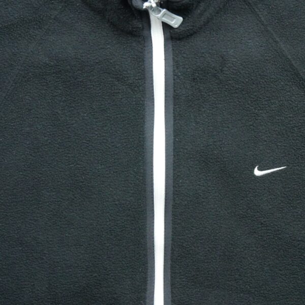 Veste polaires homme manches longues noir Nike Col Montant QWE0195