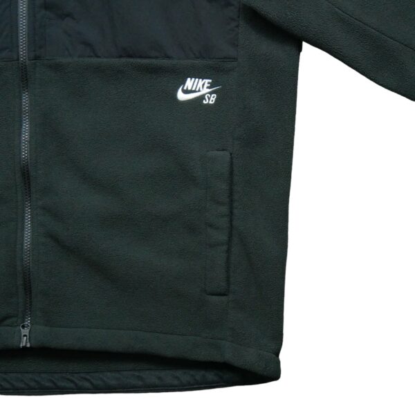 Veste polaires homme manches longues noir Nike Col Montant QWE0422