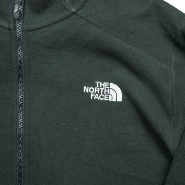 Veste polaires homme manches longues noir The North Face Col Montant QWE1289