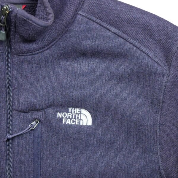 Veste polaires homme manches longues violet The North Face Col Montant QWE3706