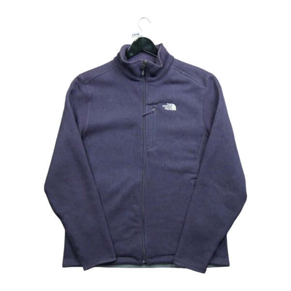 Veste polaires homme manches longues violet The North Face Col Montant QWE3706