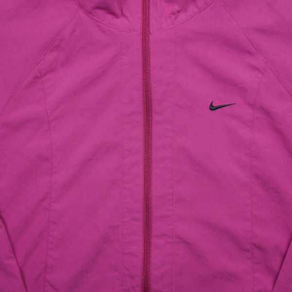 Coupe vent femme manches longues rose Nike Col Montant QWE3404