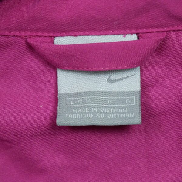 Coupe vent femme manches longues rose Nike Col Montant QWE3404